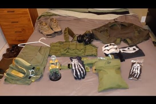 Modern Warfare(Ghost "Jawbone" 2019)Halloween Costume/Gear Loadout 2025 Video Review