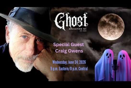 Ghost Education 101 presents Special Guest Craig Owens