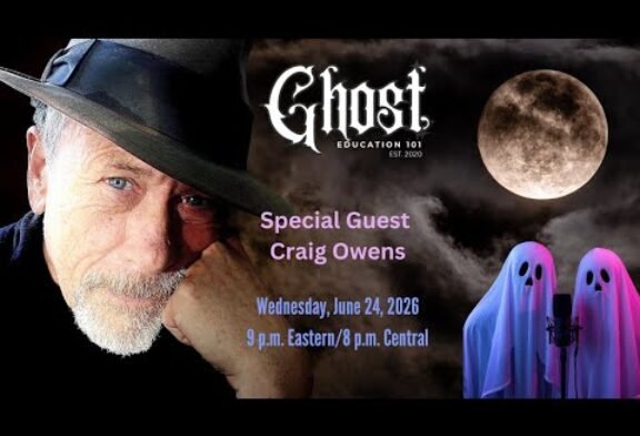 Ghost Education 101 presents Special Guest Craig Owens