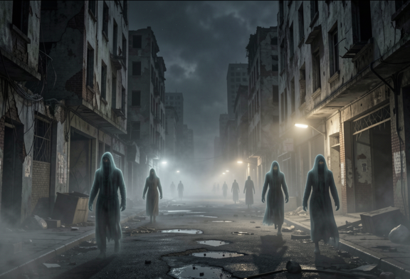 Exploring The ABANDONED City Where GHOSTS Roam The Streets...