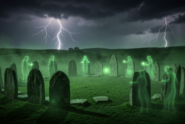 VIOLENT PARANORMAL ACTIVITY Caught On Camera @ ANCIENT Stone Circle In IRELAND (WARNING: SCARY)