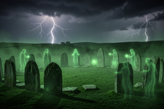 VIOLENT PARANORMAL ACTIVITY Caught On Camera @ ANCIENT Stone Circle In IRELAND (WARNING: SCARY)