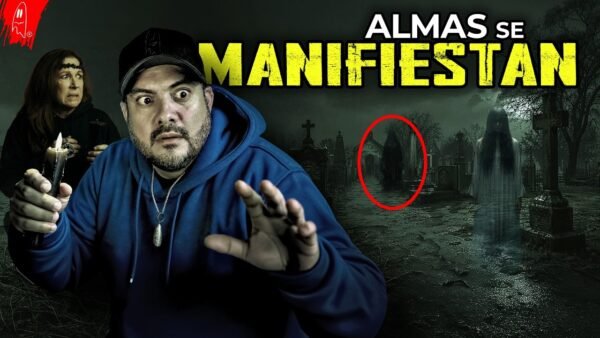 Buscamos fantasmas en cementerio, llevamos hechicera, se manifestaron
