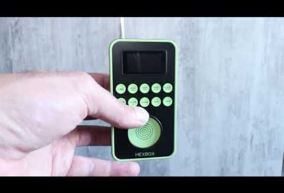 HexBox - Spirit Box / Ghost Box Radio - Reverb, Bluetooth, Ghost Hunting Equipment, Paranormal, ITC