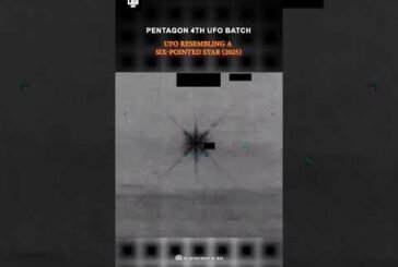 🚨Pentagon 4th UFO Batch Out!🚨 Star-Shaped UFO Spotted in 2025