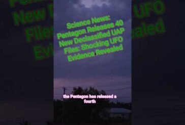Pentagon Releases 40 New Declassified UAP Files: Shocking UFO Evidence Revealed| #shorts #shortsfeed