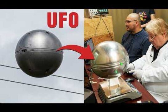 Metallic Sphere UFO Sightings. Shocking UFO Footage Caught on Camera