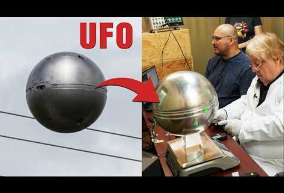 Metallic Sphere UFO Sightings. Shocking UFO Footage Caught on Camera
