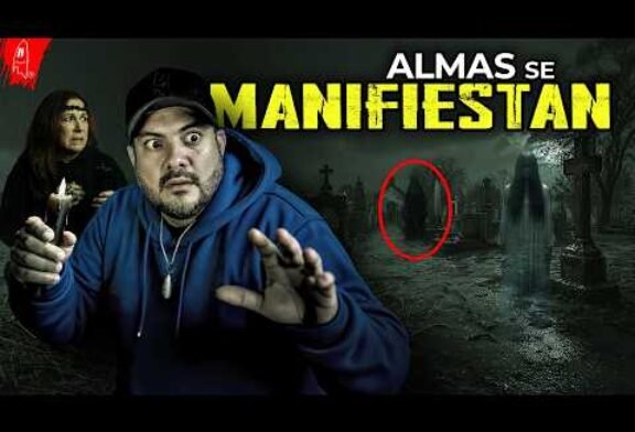 Buscamos fantasmas en cementerio, llevamos hechicera, se manifestaron