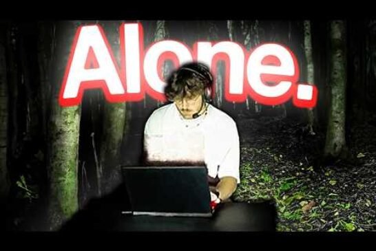 Playing horror games in haunted locations...