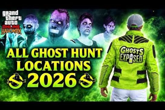 NEW Halloween GHOSTS EXPOSED Event, LOCATIONS, Car, GHOST HUNT Outfit, GTA 5 2026(GTA Online Update)